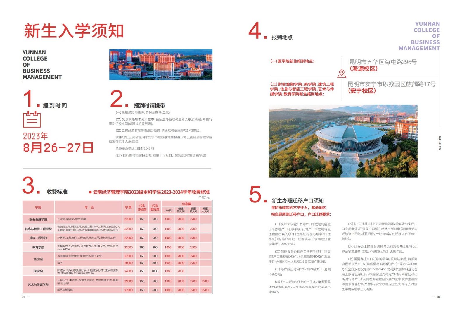 2023年bat365官方网站新生入学须知（本科） 第 4 张