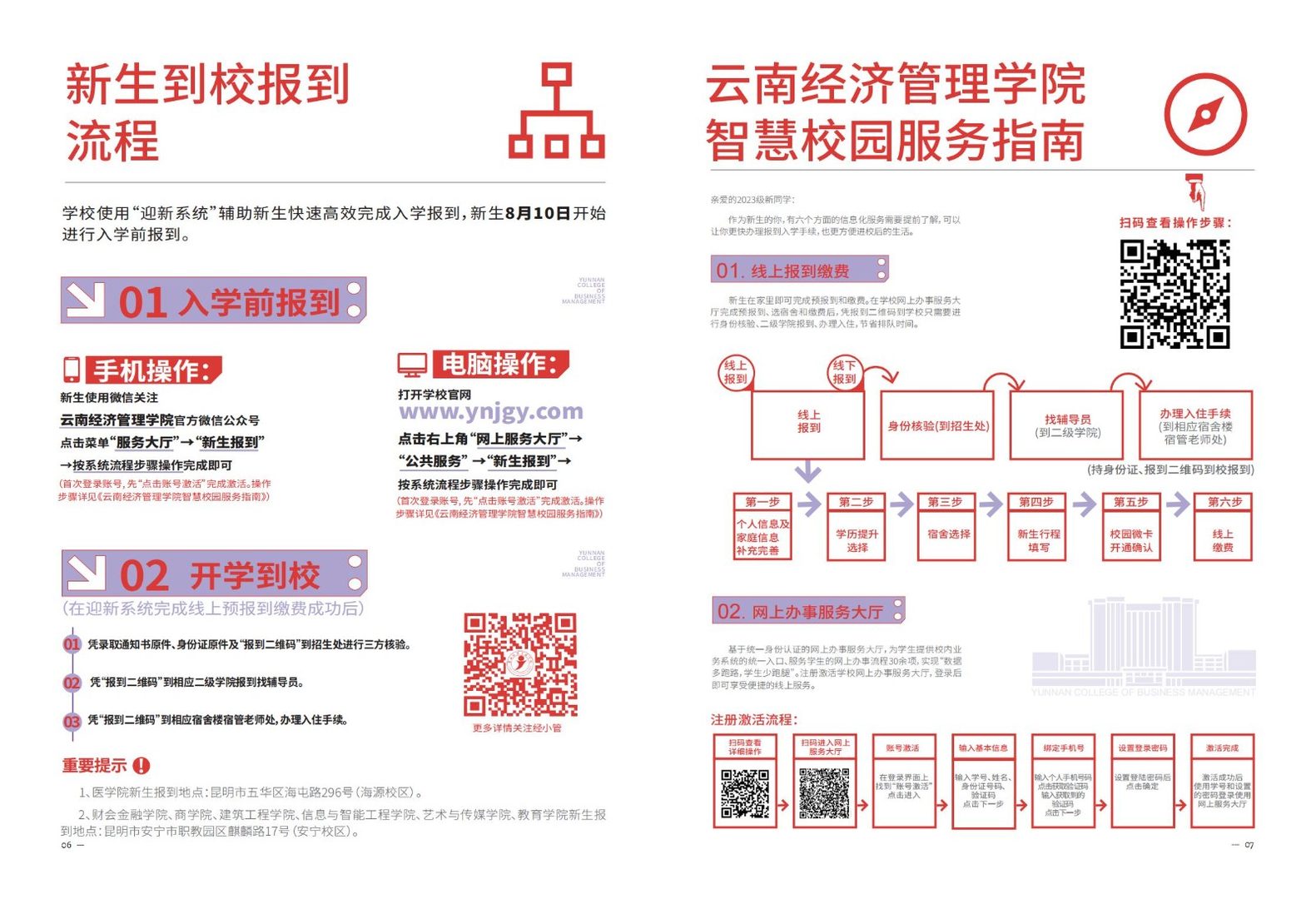 2023年bat365官方网站新生入学须知（本科） 第 6 张
